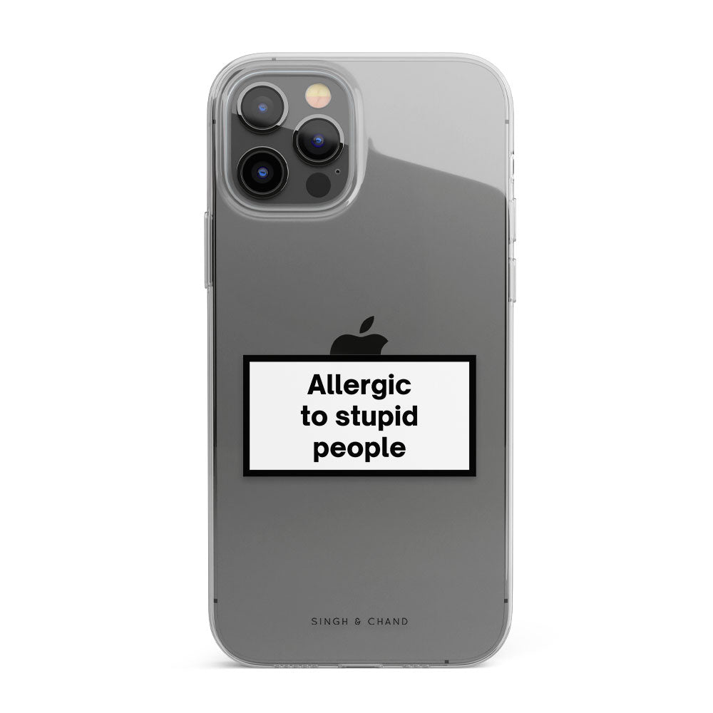 Alergic To People Silicon Phone Case