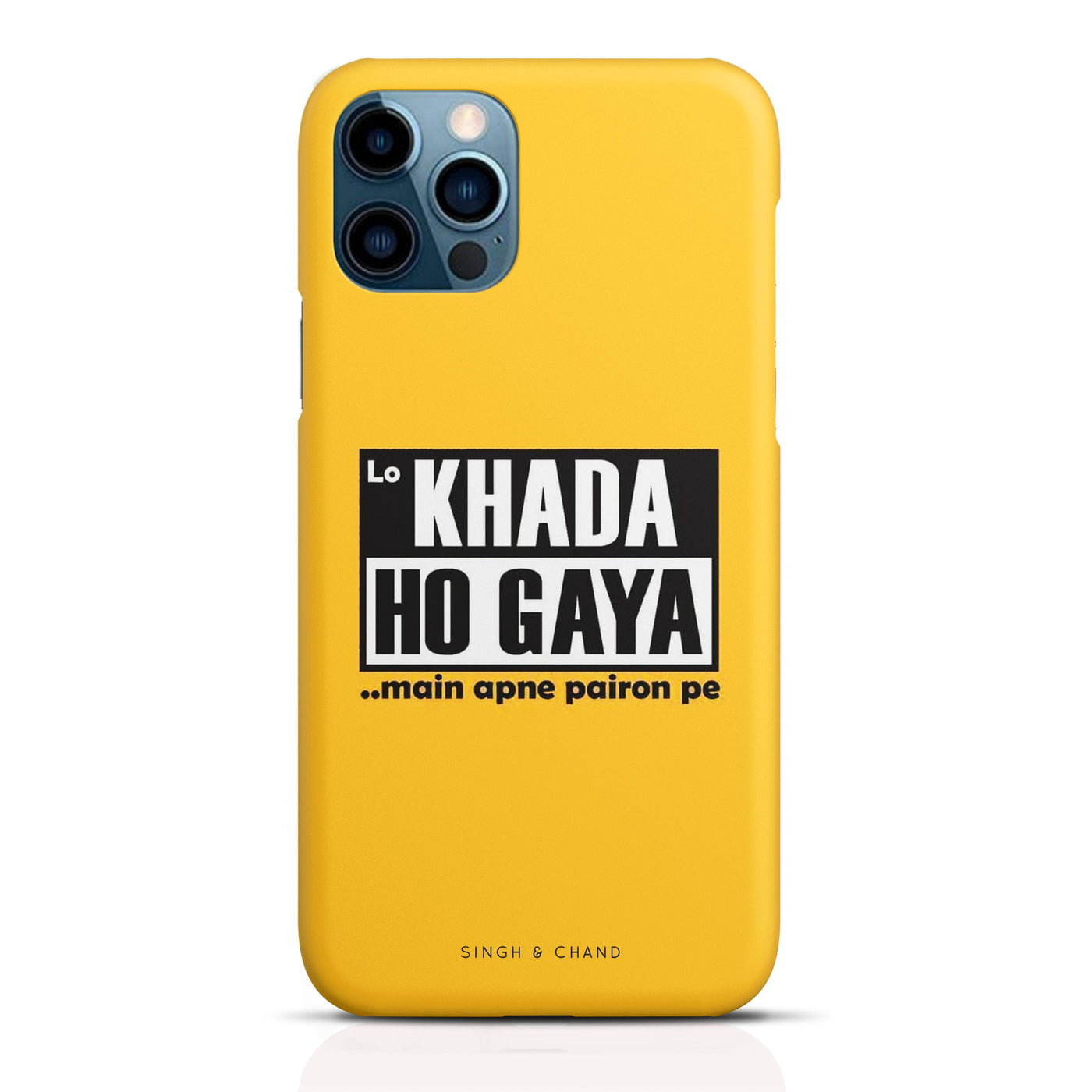 Khada Ho Gaya Matt Phone Case