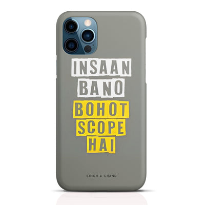 Bohot Scope Hai Matt Phone Case