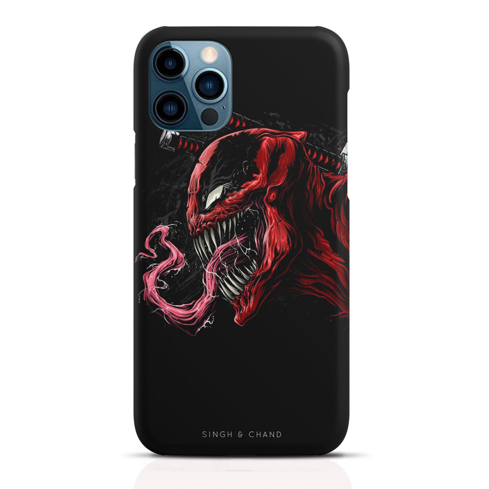 VENOM - The red skull Matt Phone Case