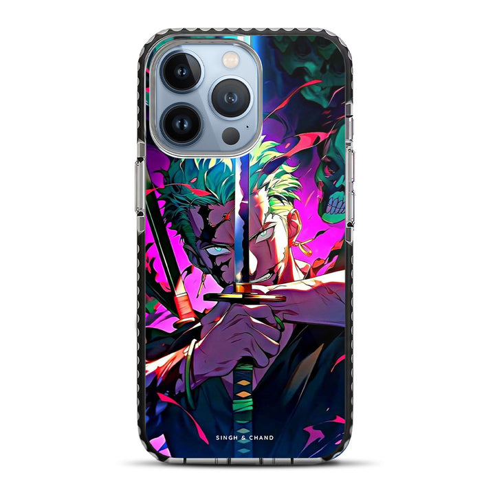 Roronoa Zoro 4.0 One Piece Anime iPhone 13 Pro Max Stride Phone Case