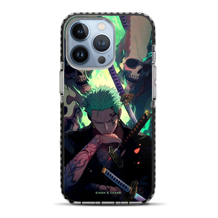 Roronoa Zoro 2.0 One Piece Anime iPhone 13 Pro Max Stride Phone Case