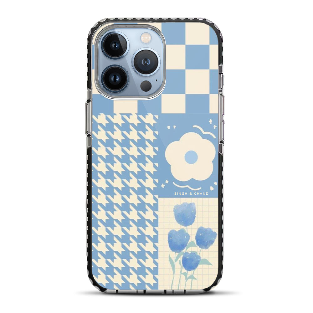 Blue Floral Dream 1.0 iPhone 13 Pro Max Stride Phone Case
