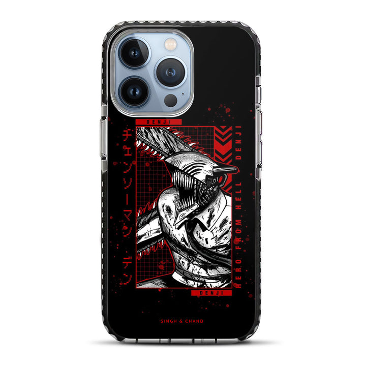 Chainsaw Man 3.0 Anime iPhone 13 Pro Stride Phone Case