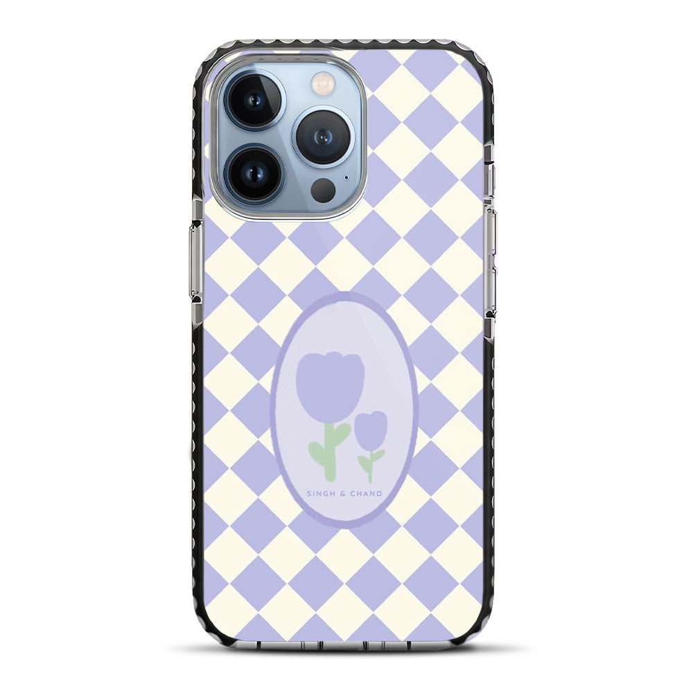 Checkered Bloom iPhone 13 Pro Stride Phone Case