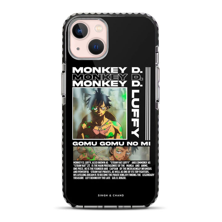 Luffy Impel Down Poison One Piece Anime iPhone 13 Stride Phone Case