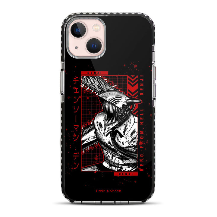 Chainsaw Man 3.0 Anime iPhone 13 Stride Phone Case