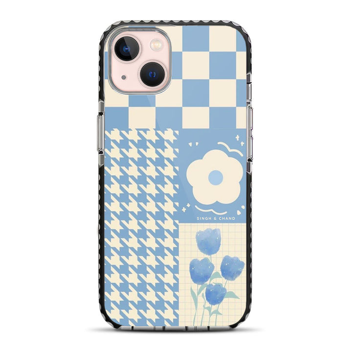 Blue Floral Dream 1.0 iPhone 13 Stride Phone Case
