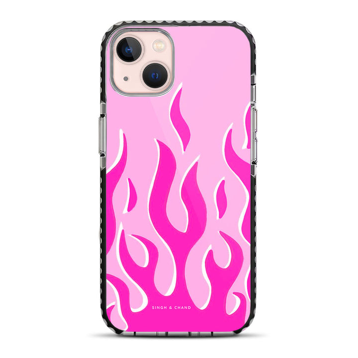 Barbie Theme Flame iPhone 13 Stride Phone Case