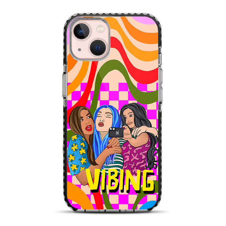 Vibing Vibe Tribe iPhone 13 Stride Phone Case