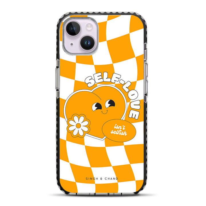 Orange Harmony iPhone 14 Plus Stride Phone Case