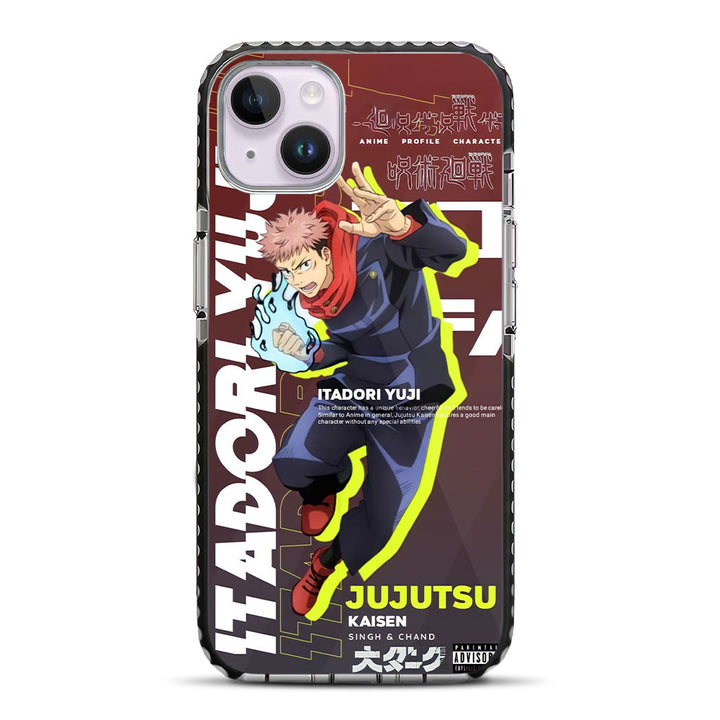 Itadori Yuji Jujutsu Kaisen JJK Anime iPhone 14 Plus Stride Phone Case