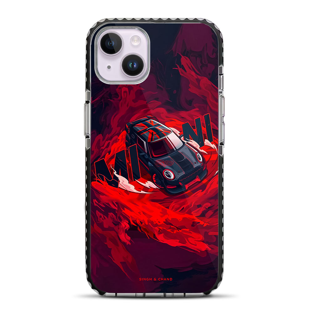 Mini Supercar iPhone 14 Plus Stride Phone Case