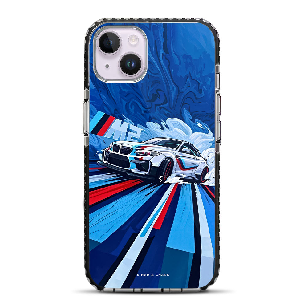 M2 Supercar iPhone 14 Plus Stride Phone Case