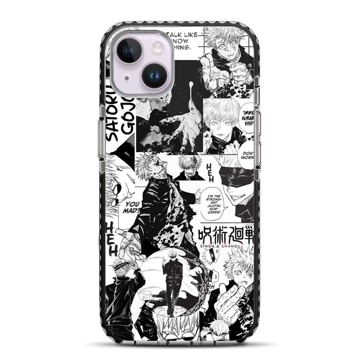 Gojo Satoru 4.0 Jujutsu Kaisen JJK Anime iPhone 14 Plus Stride Phone Case