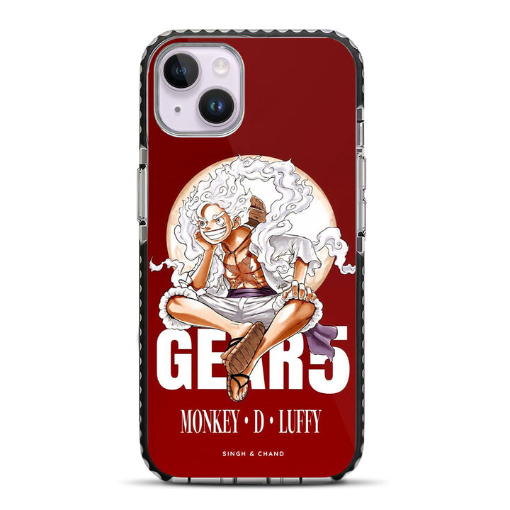 Gear 5 Luffy 3.0 One Piece Anime iPhone 14 Plus Stride Phone Case