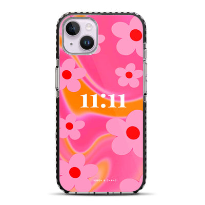 Pink Paradise iPhone 14 Plus Stride Phone Case