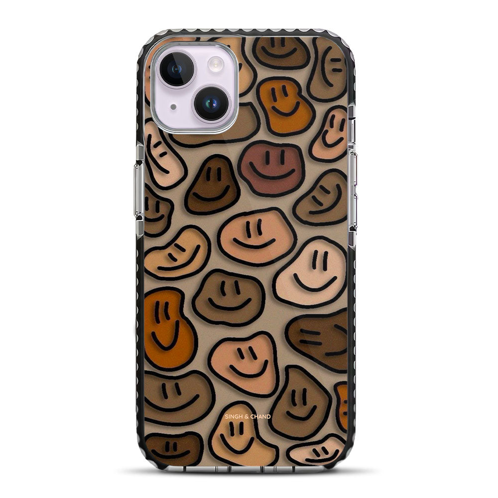 Smiley Rock Pinterest inspired iPhone 14 Plus Stride Phone Case