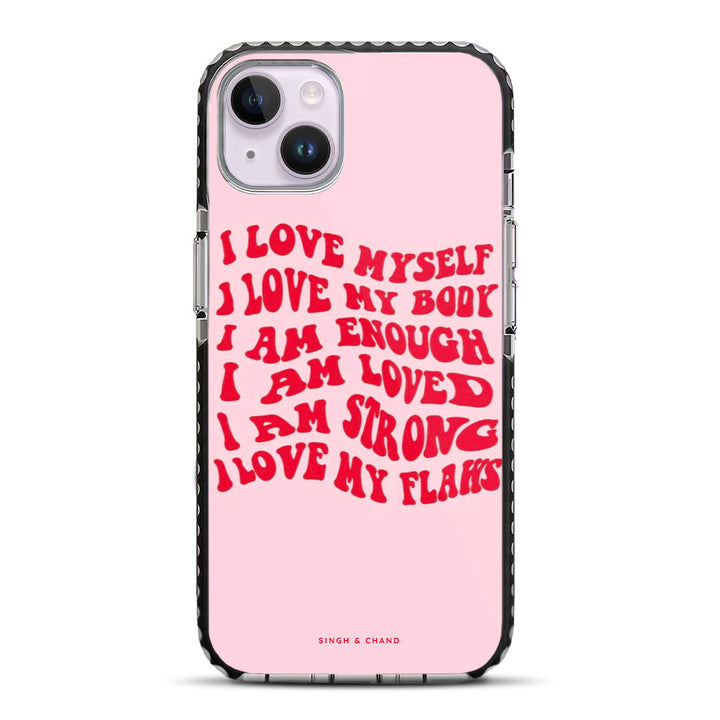 Positive Affirmations iPhone 14 Plus Stride Phone Case