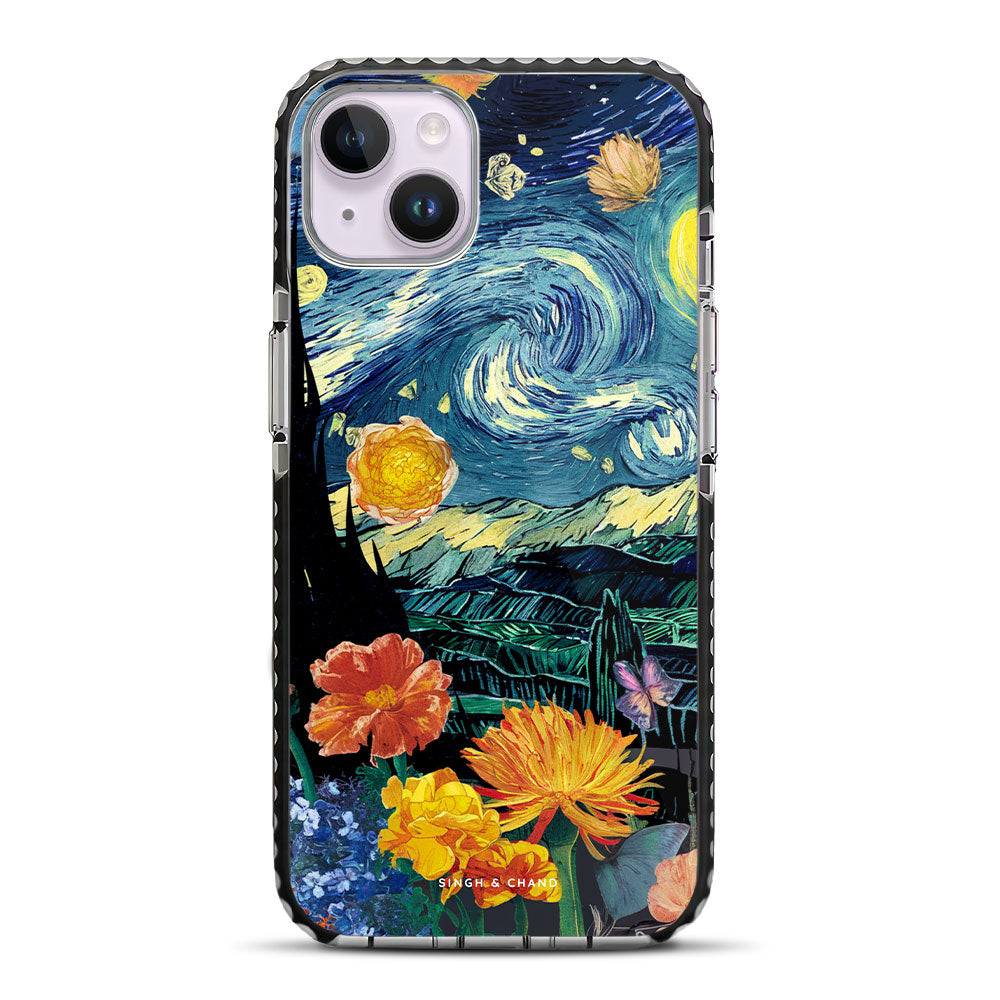 Van Gogh's Starry night iPhone 14 Plus Stride Phone Case