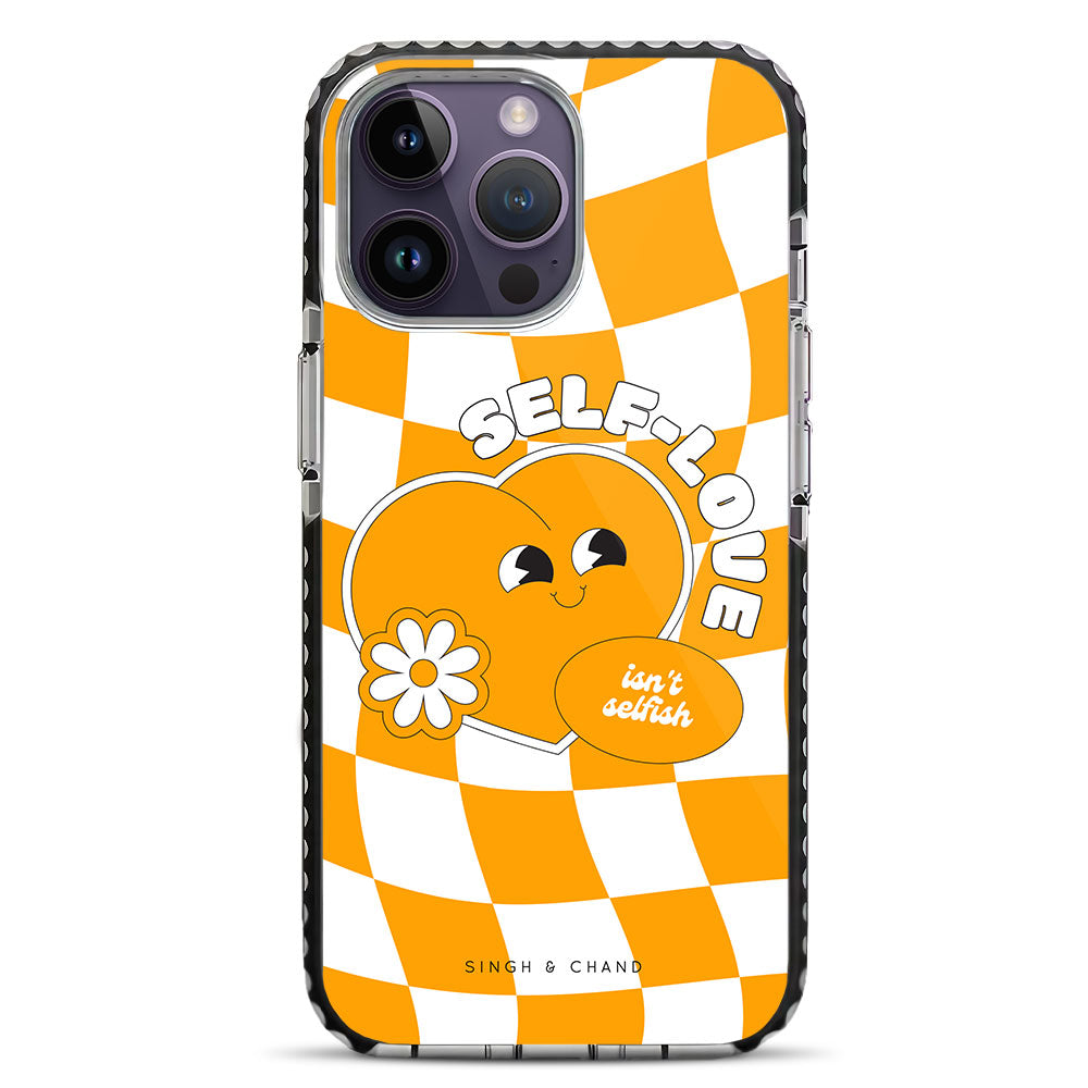 Orange Harmony iPhone 14 Pro Max Stride Phone Case