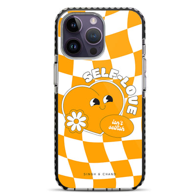 Orange Harmony iPhone 14 Pro Max Stride Phone Case