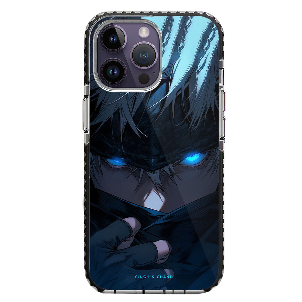 Gojo Satoru 2.0 Jujutsu Kaisen JJK Anime iPhone 14 Pro Max Stride Phone Case