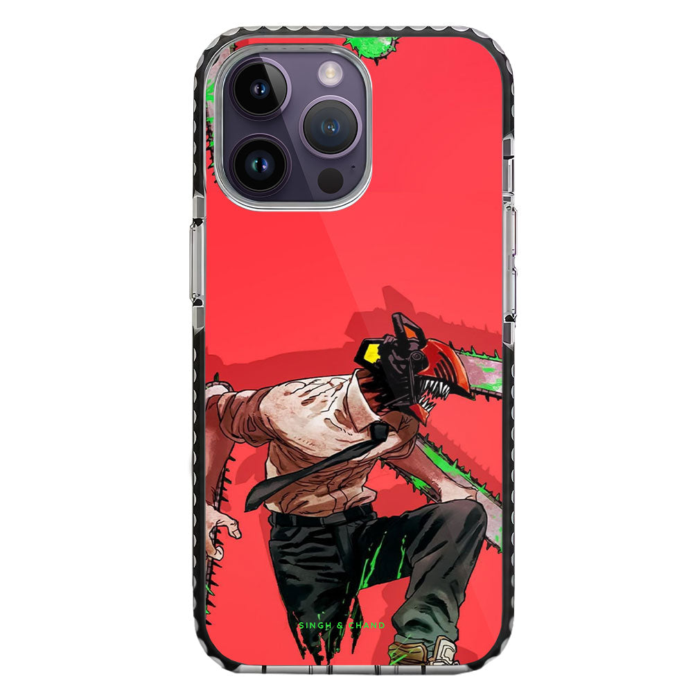 Chainsaw Man 2.0 Anime iPhone 14 Pro Max Stride Phone Case