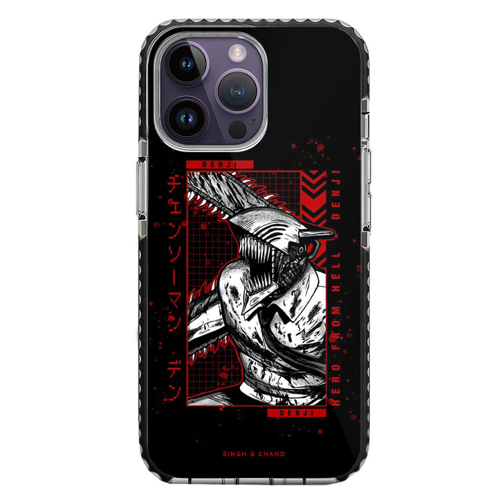 Chainsaw Man 3.0 Anime iPhone 14 Pro Max Stride Phone Case