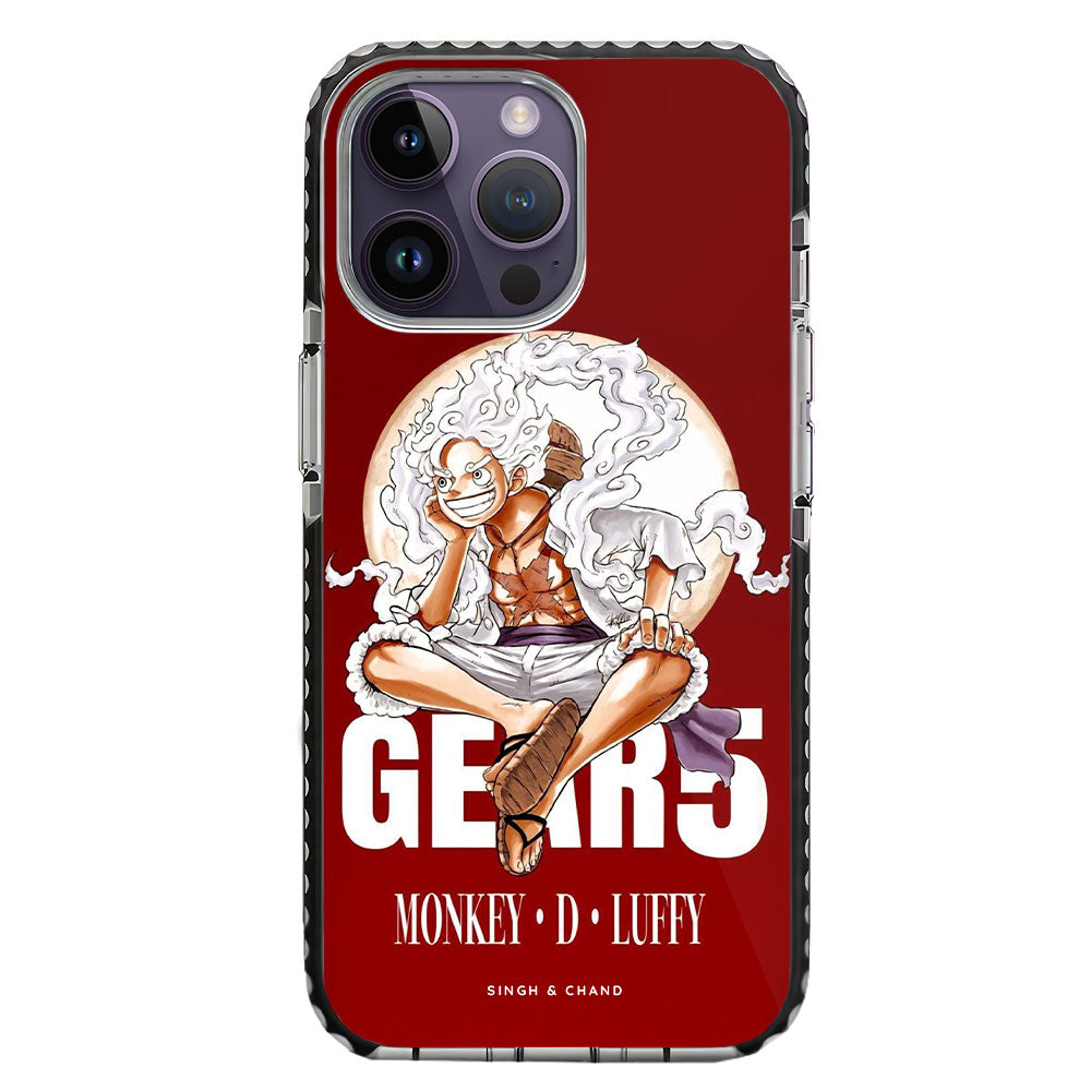 Gear 5 Luffy 3.0 One Piece Anime iPhone 14 Pro Max Stride Phone Case