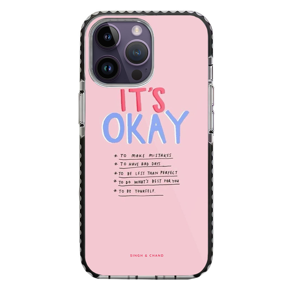 Self-Care Reminder iPhone 14 Pro Max Stride Phone Case