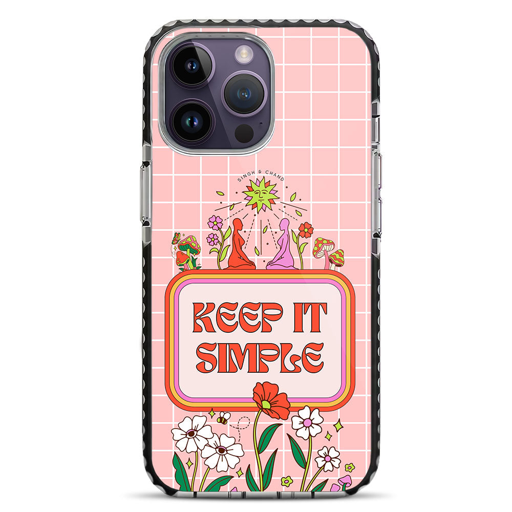 Chic Peach iPhone 14 Pro Stride Phone Case