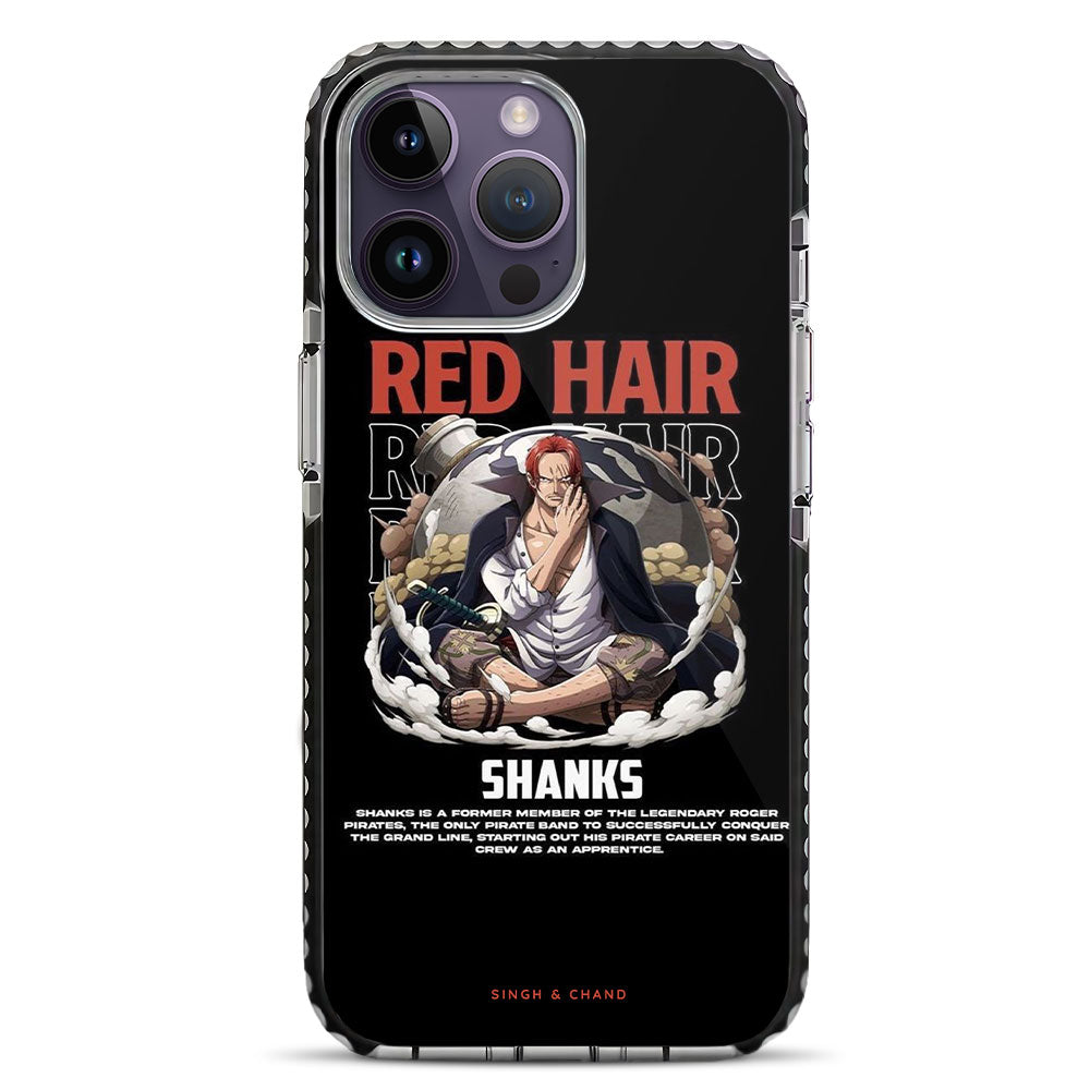 Shanks 2.0 One Piece Anime iPhone 14 Pro Stride Phone Case