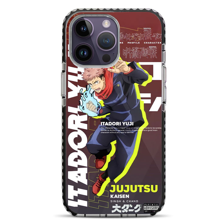 Itadori Yuji Jujutsu Kaisen JJK Anime iPhone 14 Pro Stride Phone Case