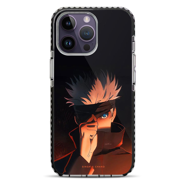 Gojo Satoru 3.0 Jujutsu Kaisen JJK Anime iPhone 14 Pro Stride Phone Case