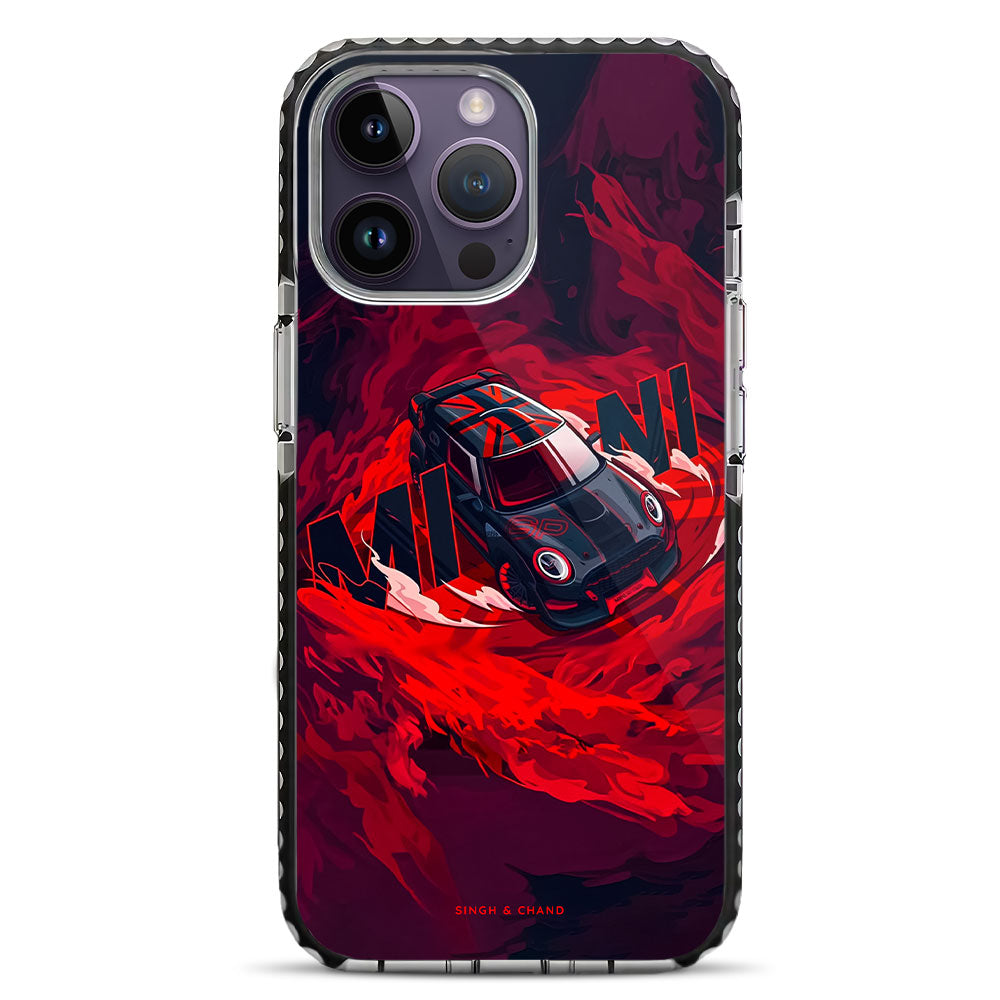 Mini Supercar iPhone 14 Pro Stride Phone Case