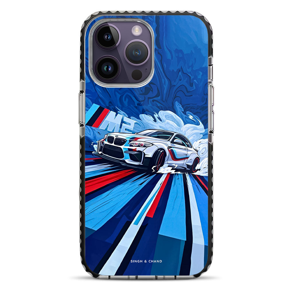 M2 Supercar iPhone 14 Pro Stride Phone Case