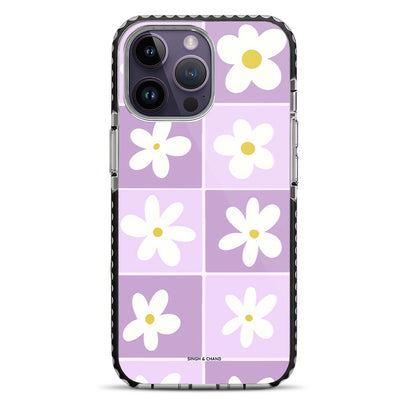 Blooming Squares iPhone 14 Pro Stride Phone Case