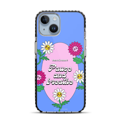 Tranquil Blue iPhone 14 Stride Phone Case