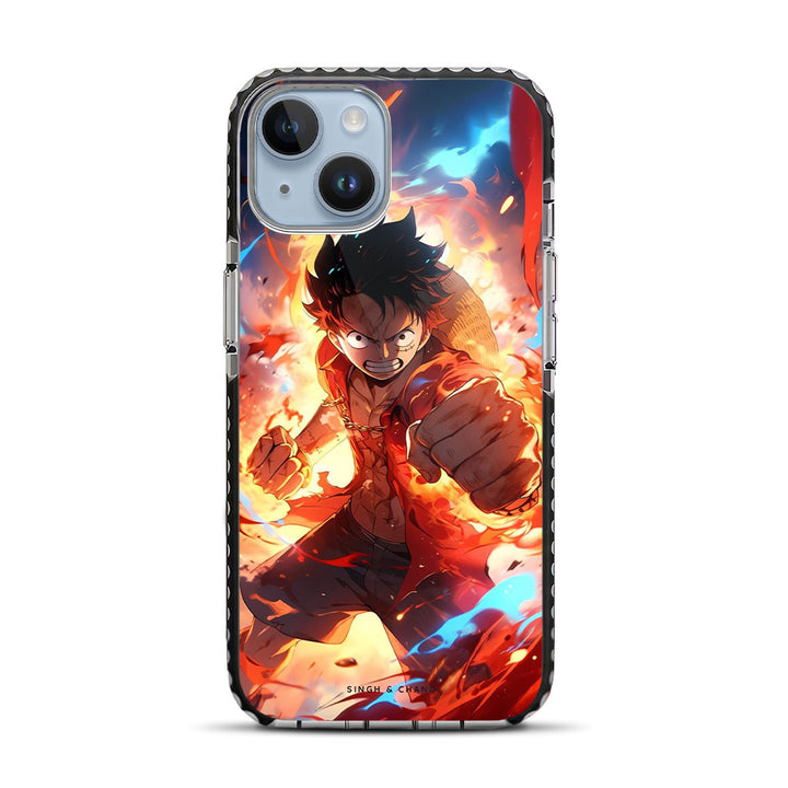 Luffy One Piece Anime iPhone 14 Stride Phone Case