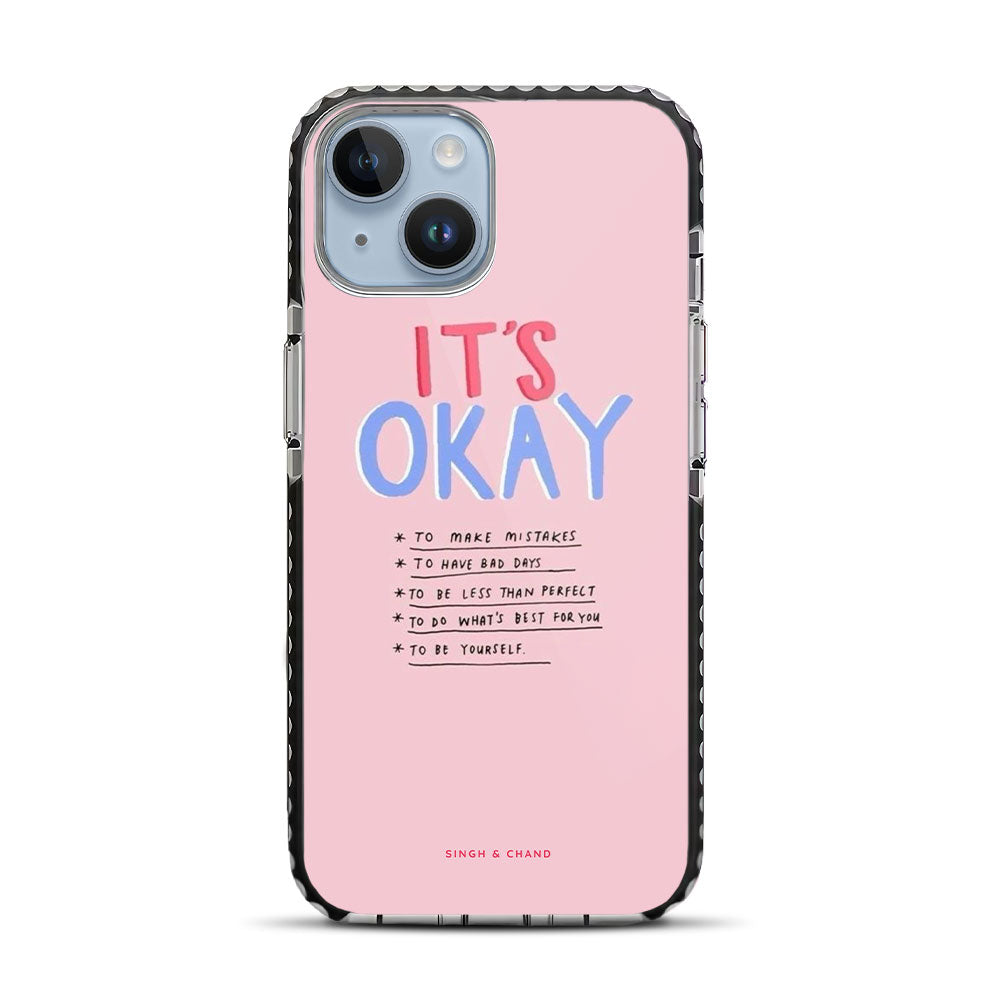 Self-Care Reminder iPhone 14 Stride Phone Case