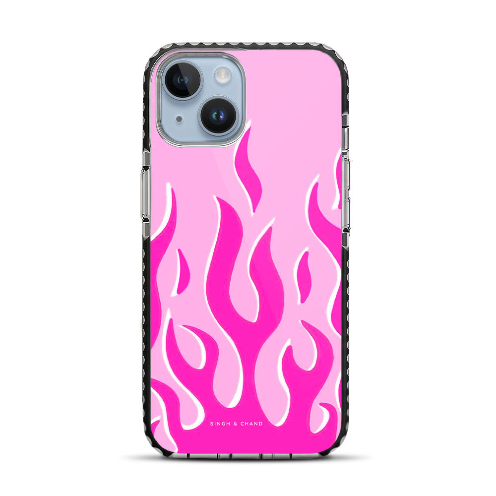 Barbie Theme Flame iPhone 14 Stride Phone Case