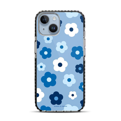 Blue Floral Dream 2.0 iPhone 14 Stride Phone Case