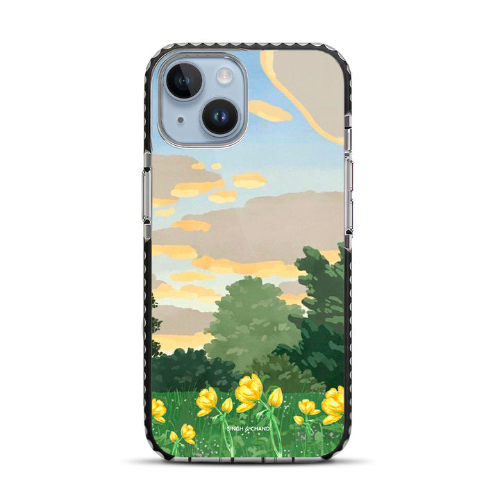 Cloud Meadow iPhone 14 Stride Phone Case