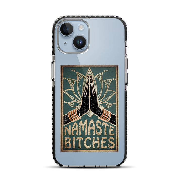 Namaste Bitches iPhone 14 Stride Phone Case
