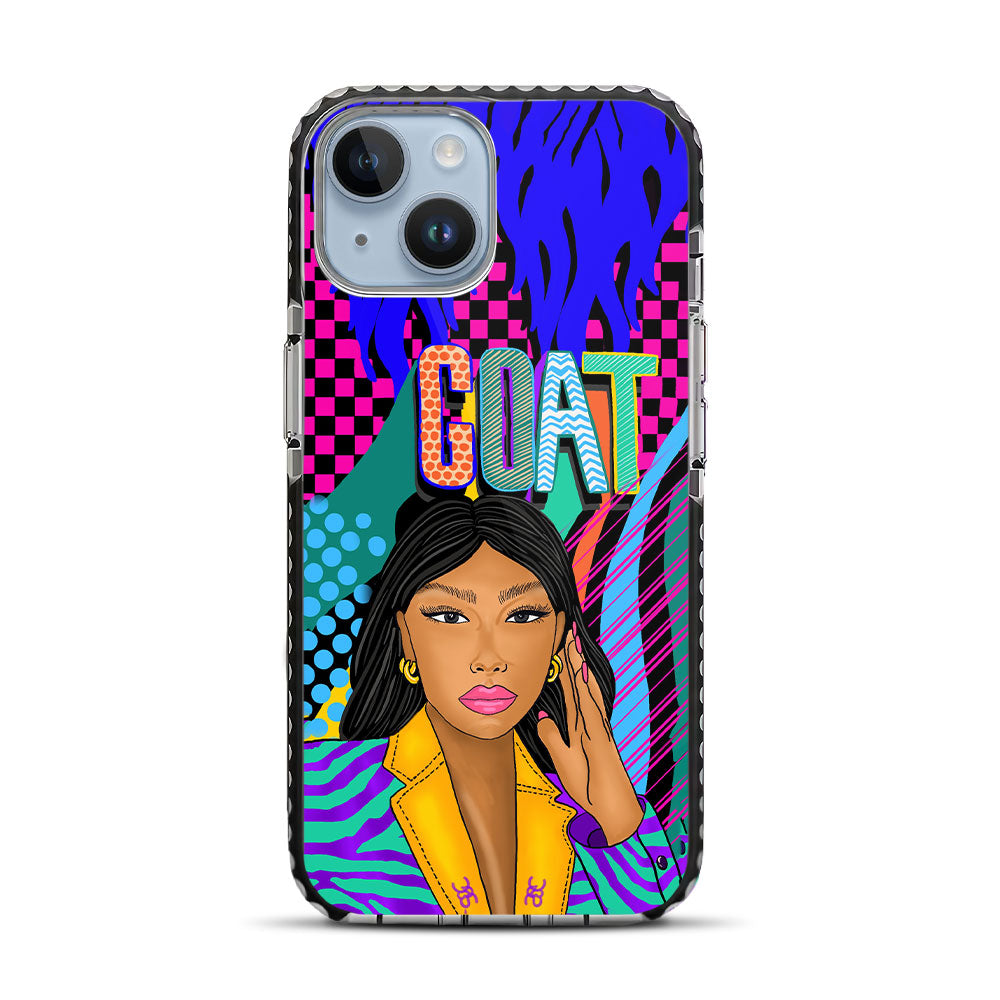 GOAT Vibe Tribe iPhone 14 Stride Phone Case