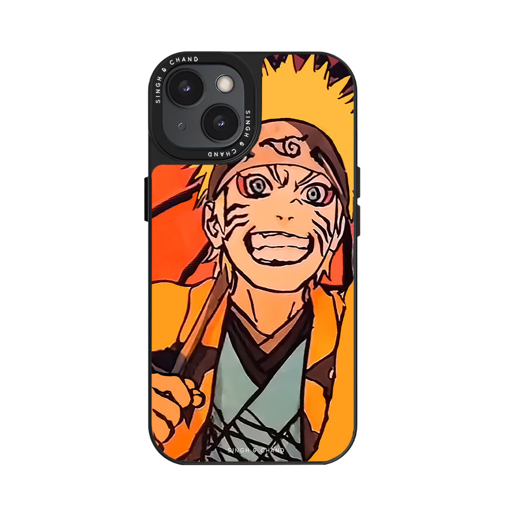 Naruto iPhone 15 Glass 2.0 Phone Case