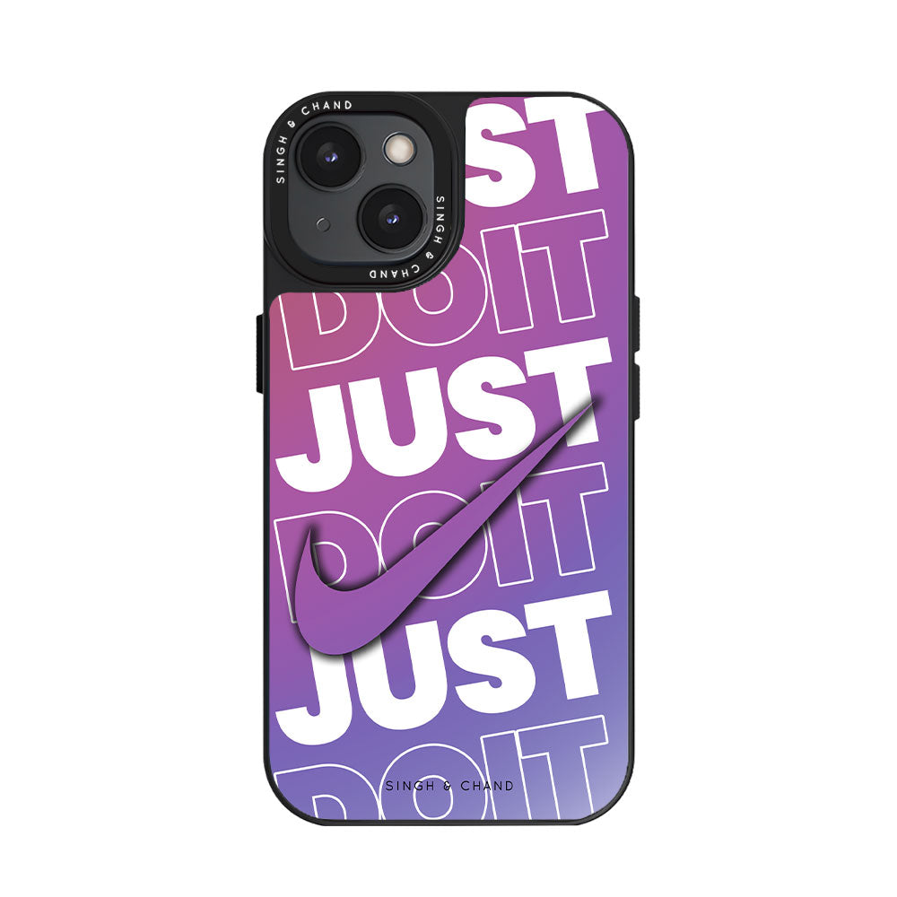 JUST DO IT iPhone 15 Plus Glass 2.0 Phone Case