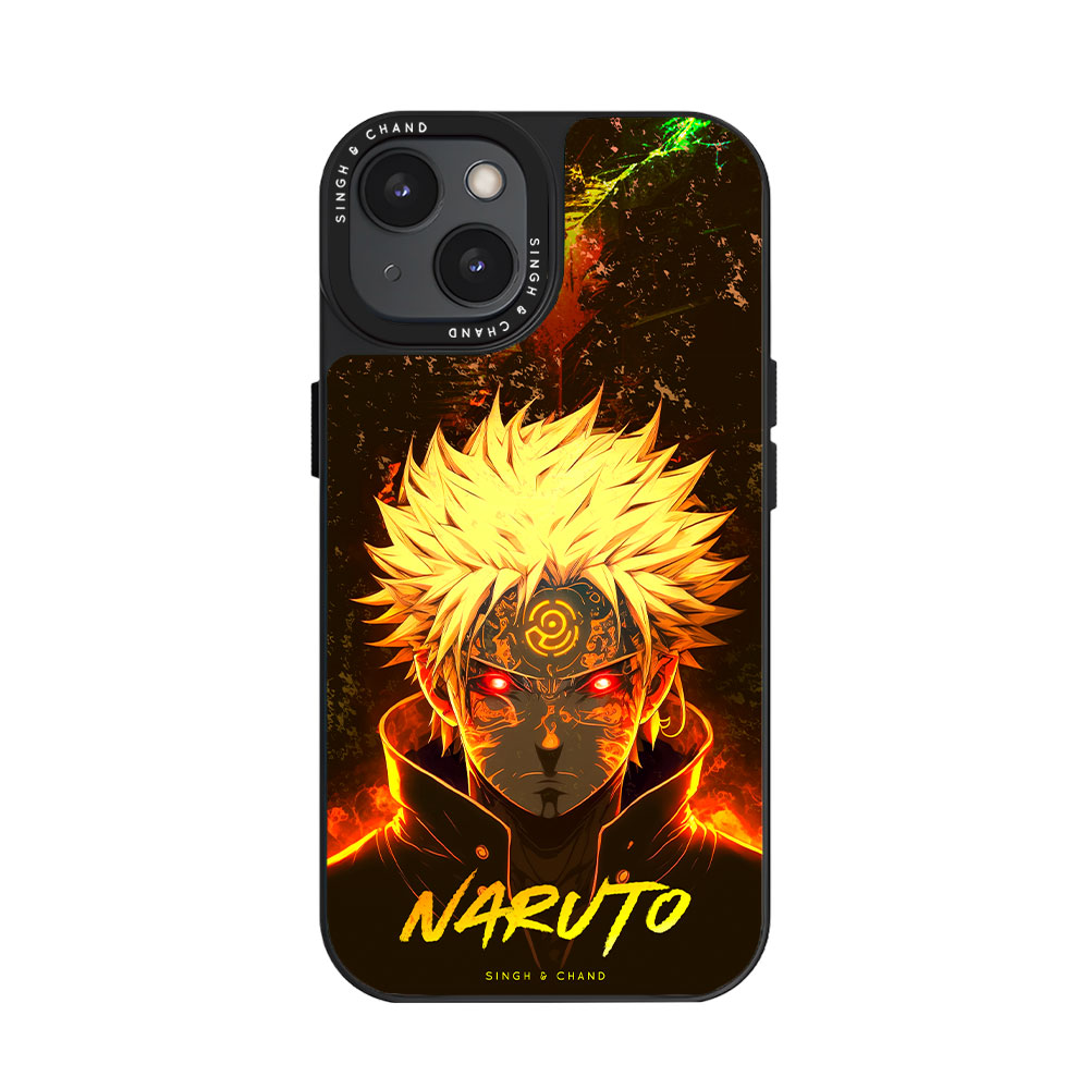 Naruto Ultrapower iPhone 15 Plus Glass 2.0 Phone Case
