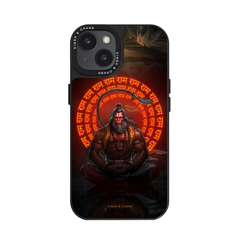 Ram Hanuman iPhone 15 Plus Glass 2.0 Phone Case